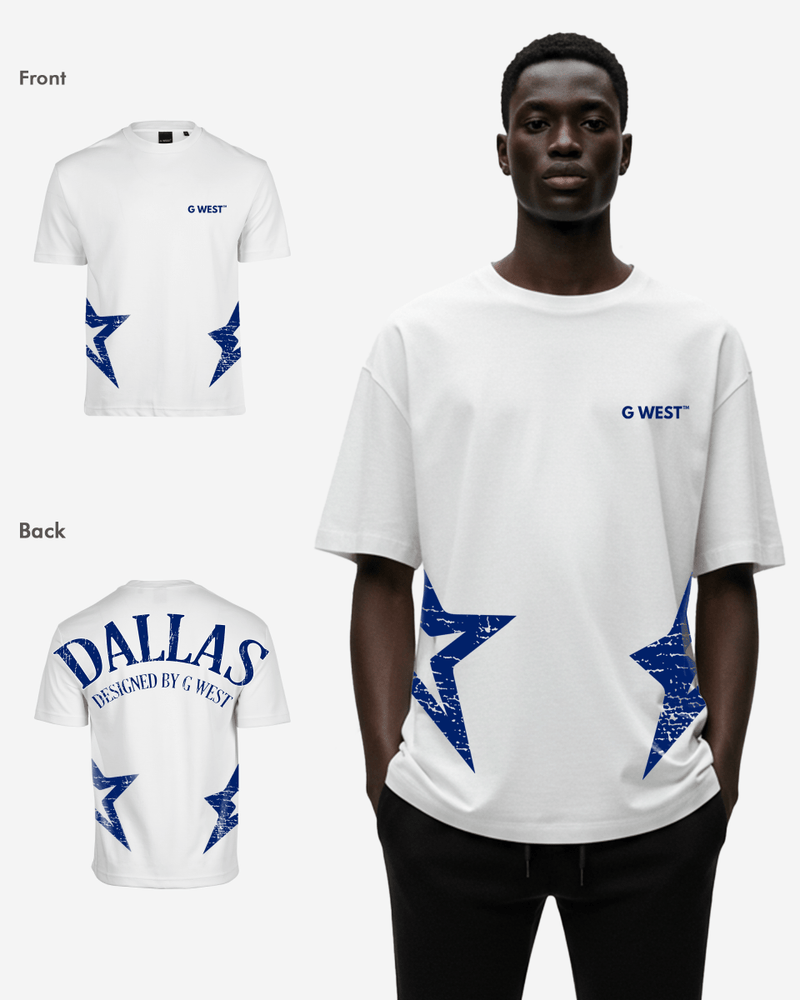 G West Oversized Dallas Logo Tee