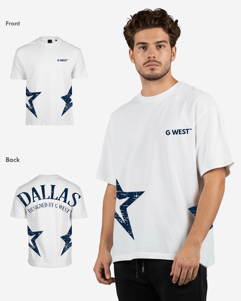 G West Oversized Dallas Logo Tee