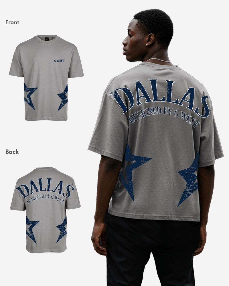 G West Oversized Dallas Logo Tee