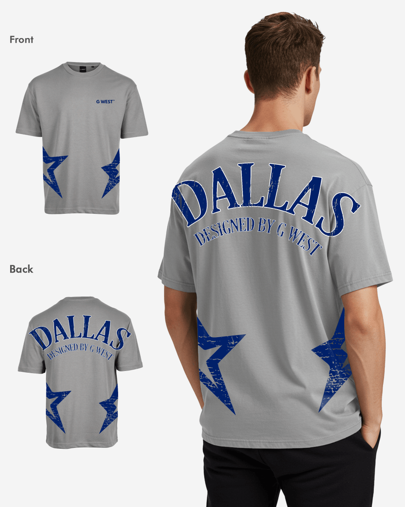 G West Oversized Dallas Logo Tee