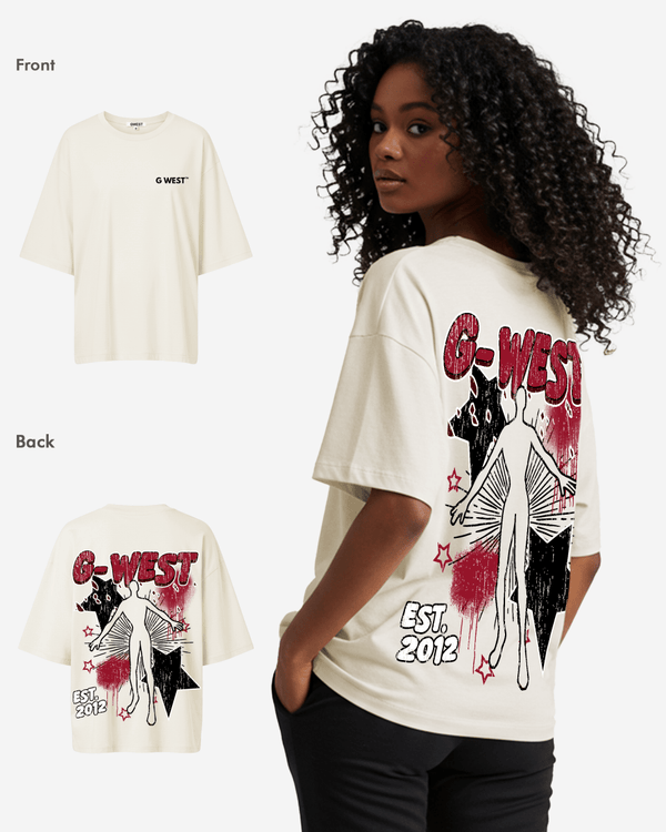 G West Oversized Dazzling Dynamo Tee - Women