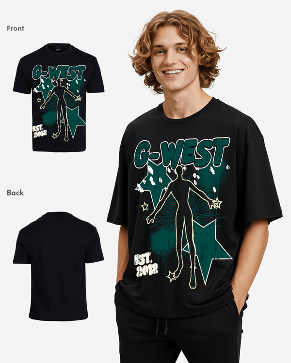 G West Oversized  Dazzling Dynamo Tee
