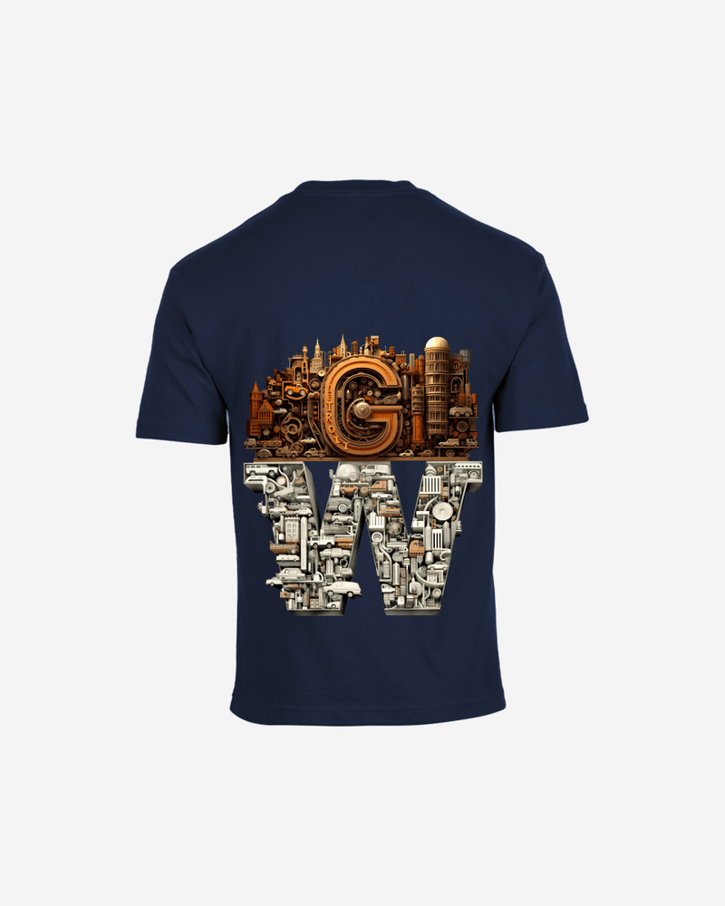 G WEST OVERSIZED DETROIT MOTORCITY T-SHIRT