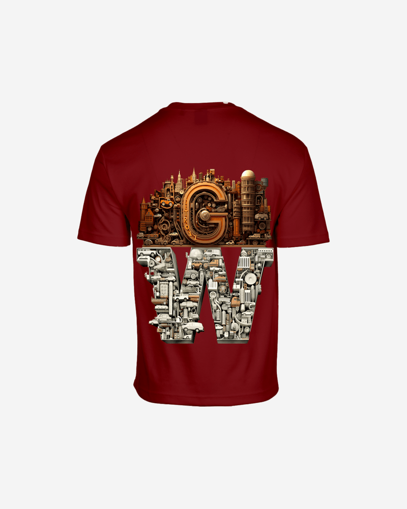 G WEST OVERSIZED DETROIT MOTORCITY T-SHIRT