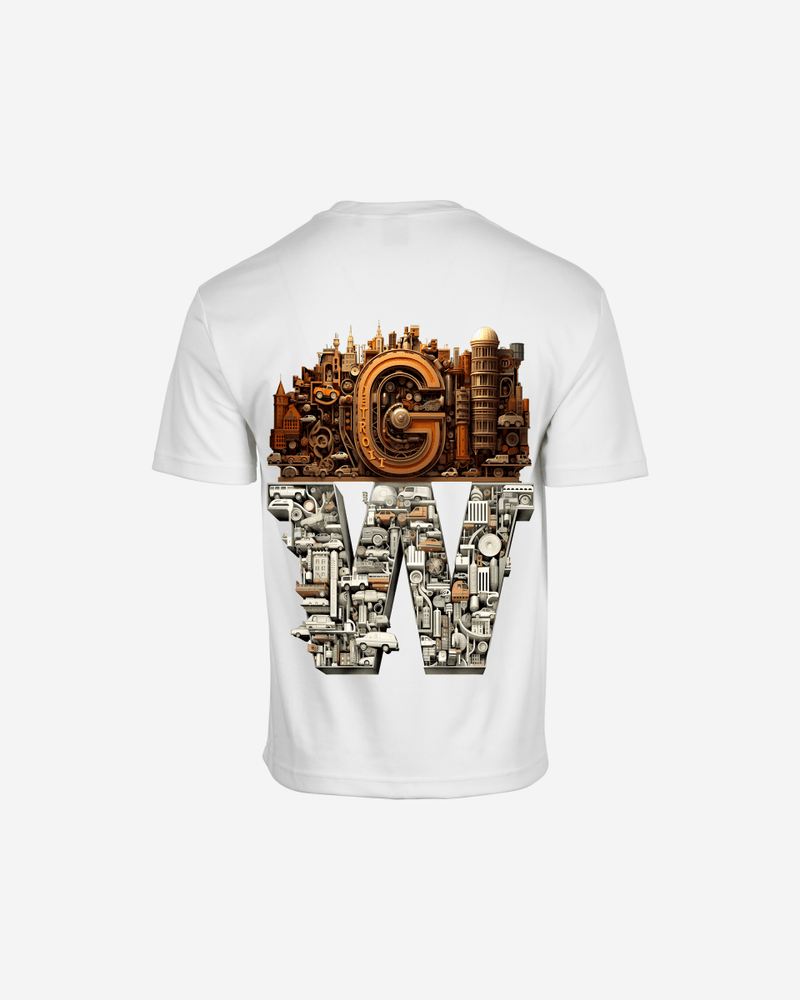 G WEST OVERSIZED DETROIT MOTORCITY T-SHIRT