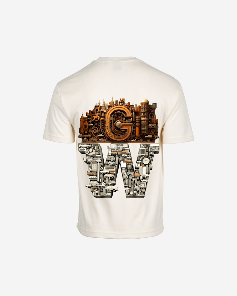 G WEST OVERSIZED DETROIT MOTORCITY T-SHIRT