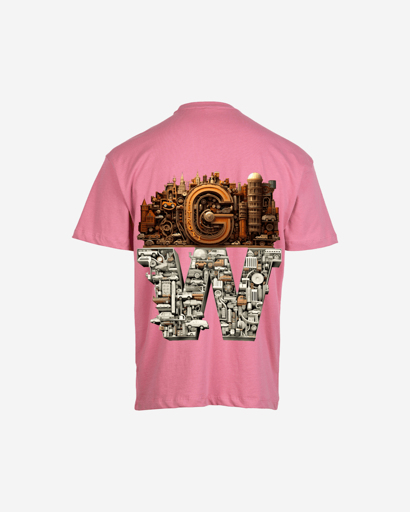 G WEST OVERSIZED DETROIT MOTORCITY T-SHIRT