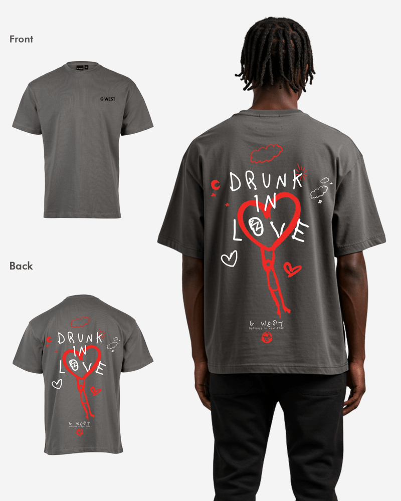 G West Oversized Drunk In Love Tee