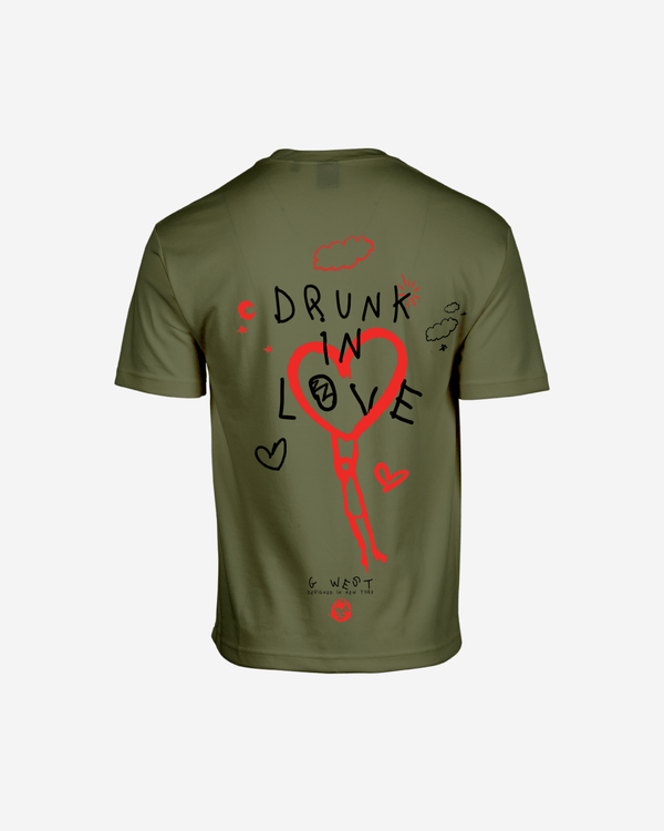 G West Oversized Drunk In Love Tee