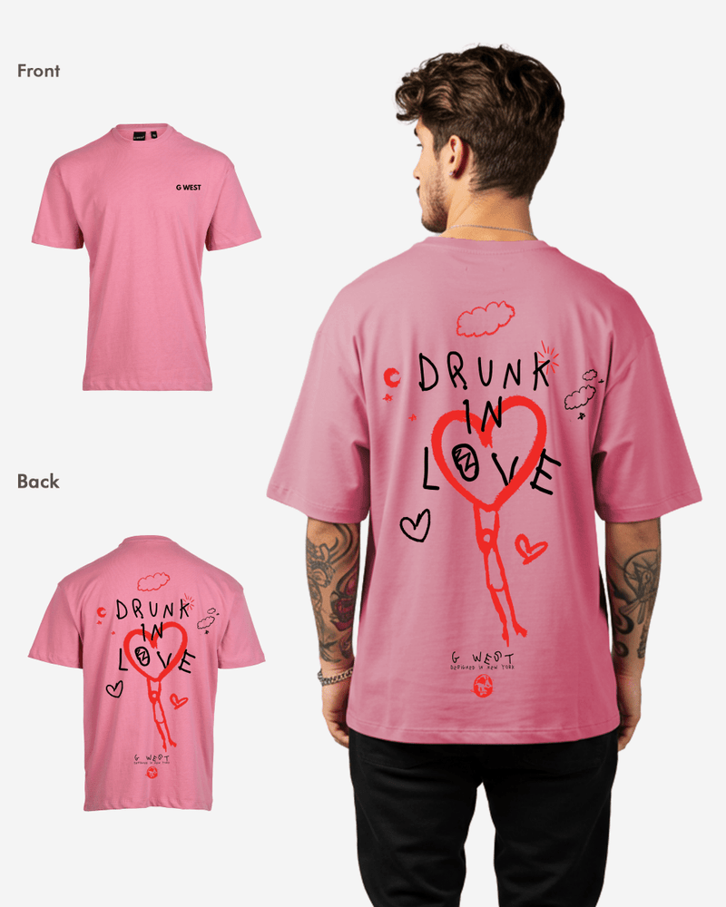 G West Oversized Drunk In Love Tee