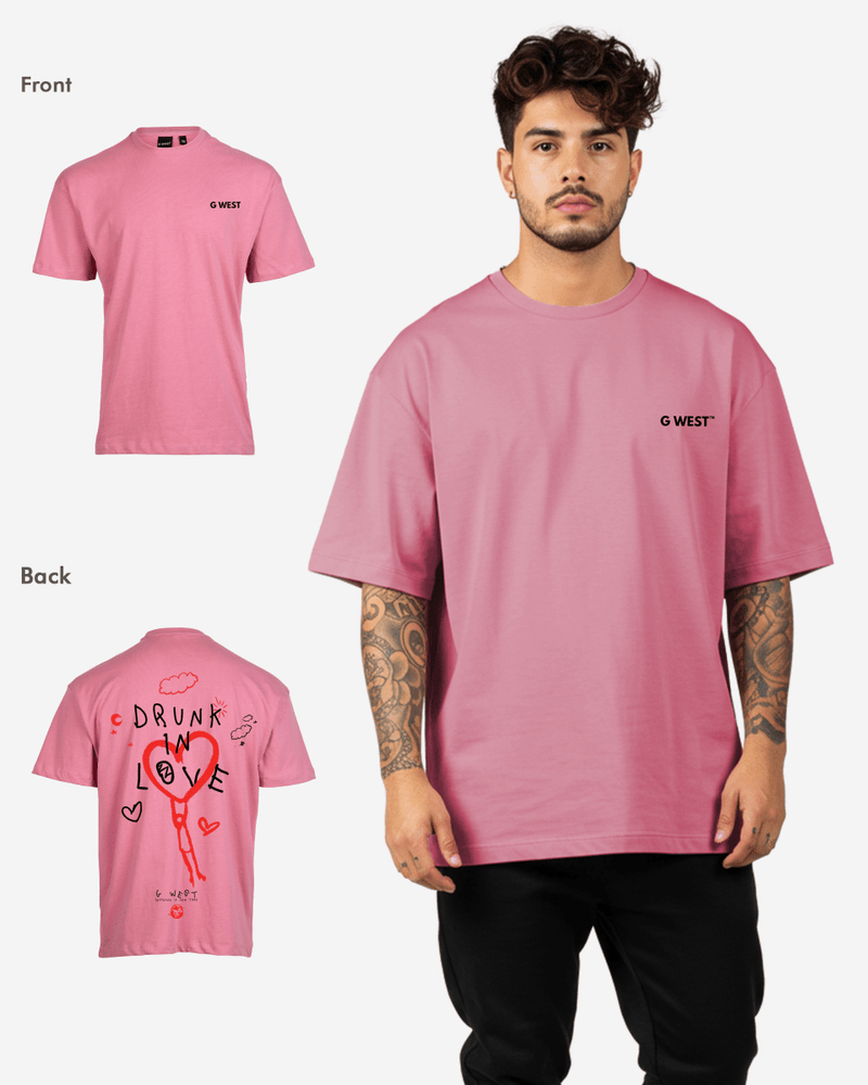 G West Oversized Drunk In Love Tee
