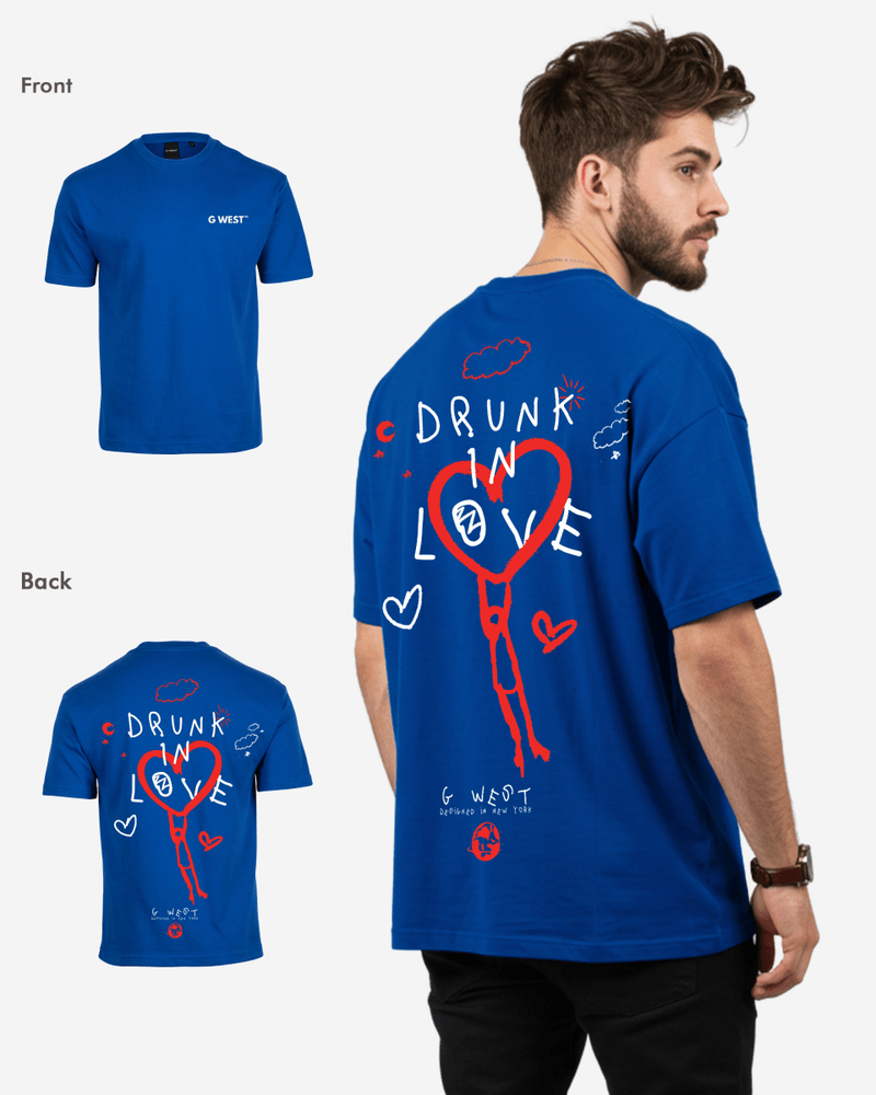 G West Oversized Drunk In Love Tee