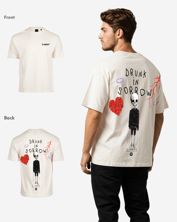 G West Oversized Drunk In Sorrow Tee