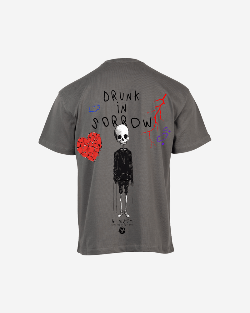 G West Oversized Drunk In Sorrow Tee