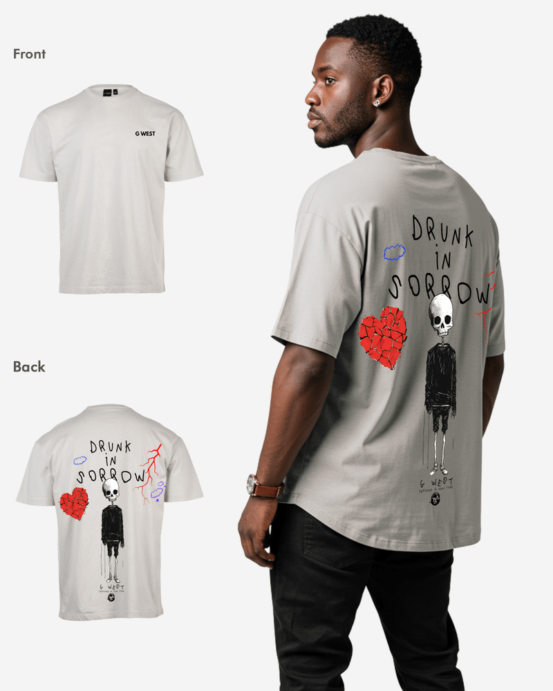 G West Oversized Drunk In Sorrow Tee