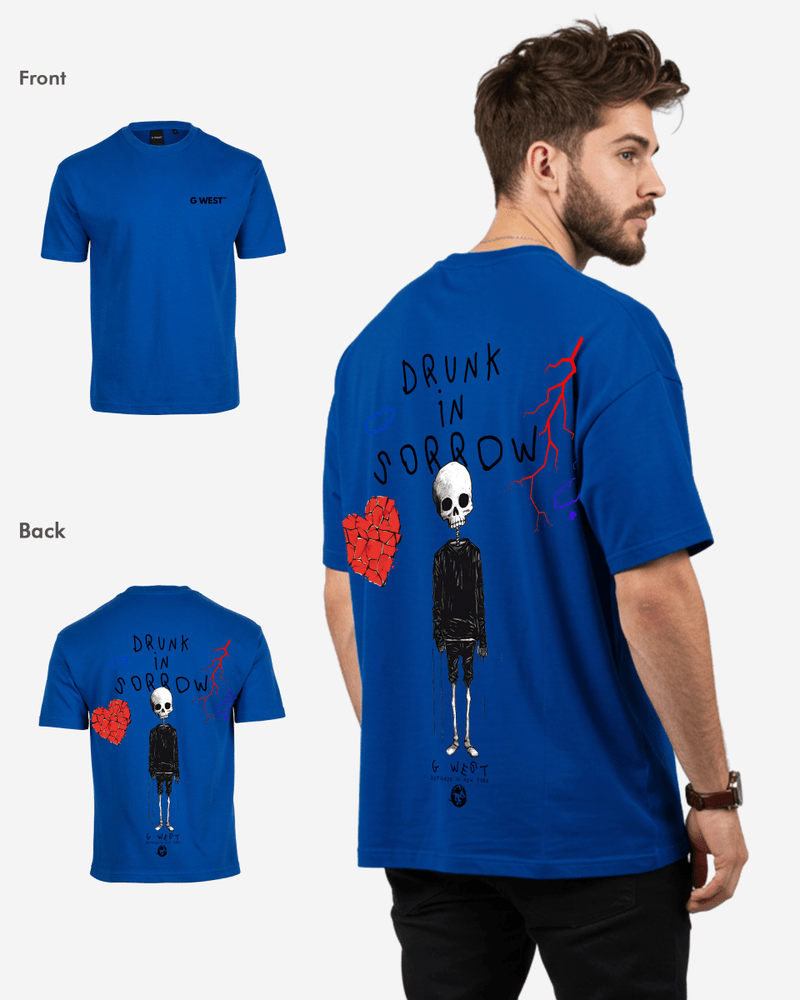 G West Oversized Drunk In Sorrow Tee