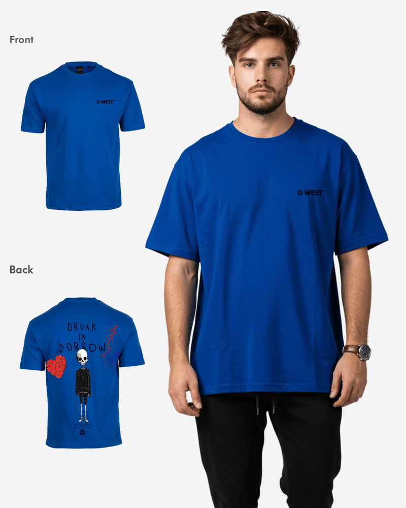G West Oversized Drunk In Sorrow Tee
