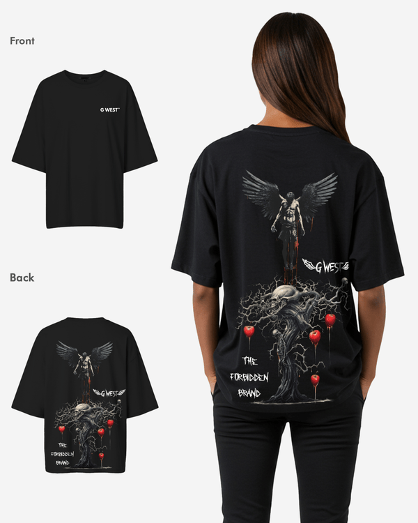 G West Oversized Forbidden Brand Tee - Women