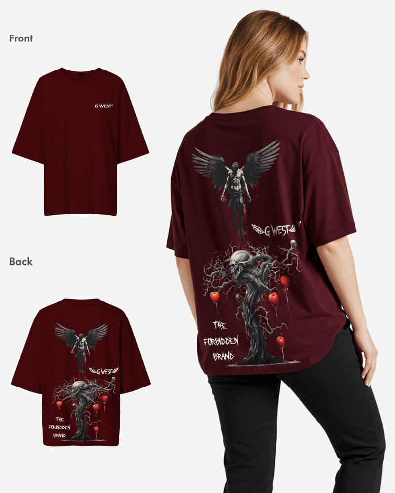 G West Oversized Forbidden Brand Tee - Women