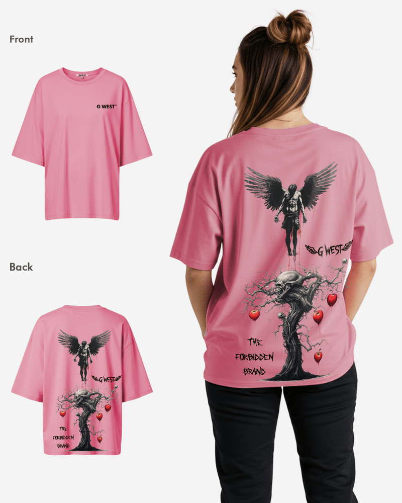 G West Oversized Forbidden Brand Tee - Women