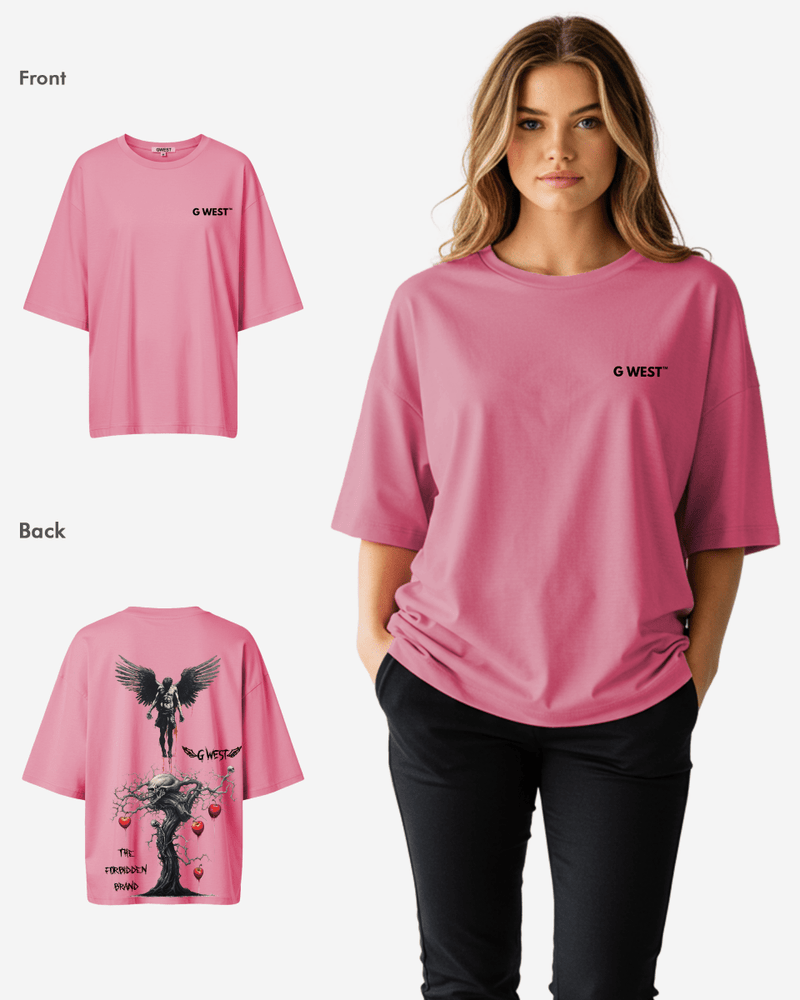 G West Oversized Forbidden Brand Tee - Women