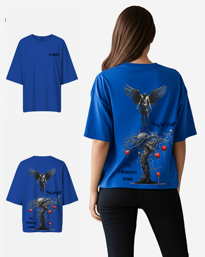 G West Oversized Forbidden Brand Tee - Women