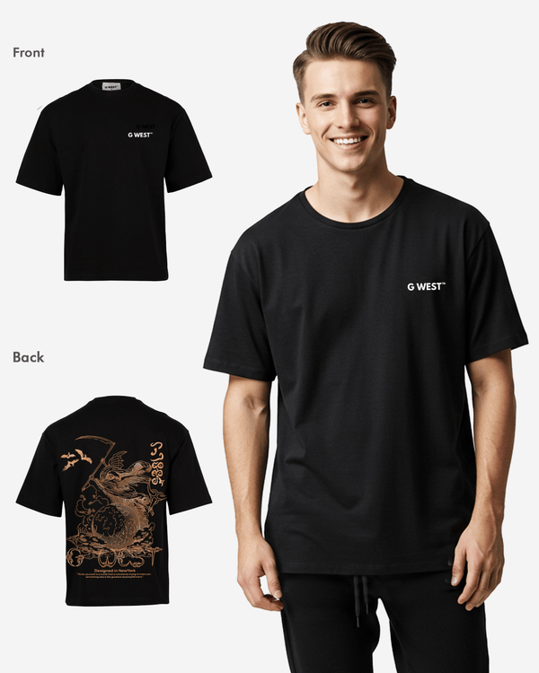 G West Oversized Gratitude Reaper Tee