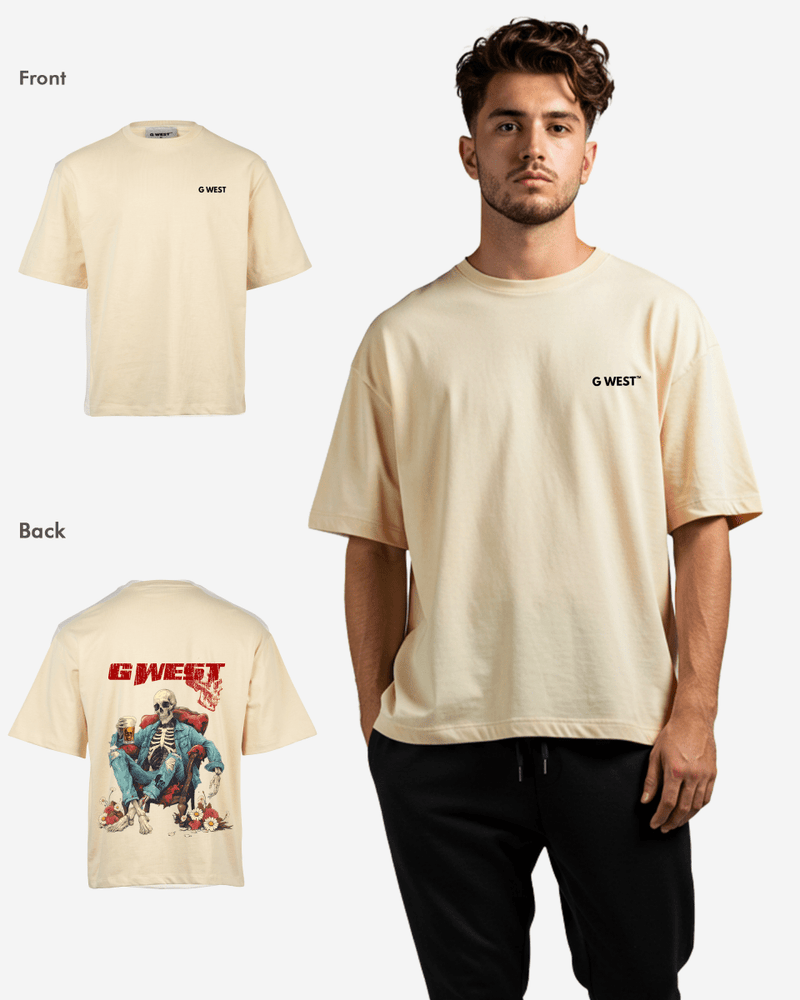 G West Oversized Happy Hour T Shirt