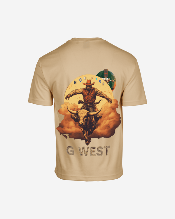 G West Oversized Houston Rodeo T-Shirt - 3 Colors