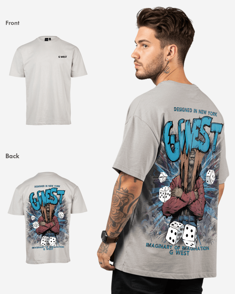 G West Oversized Imagine Of Imagination Tee