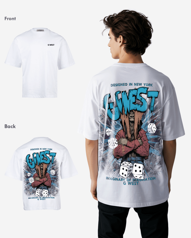 G West Oversized Imagine Of Imagination Tee