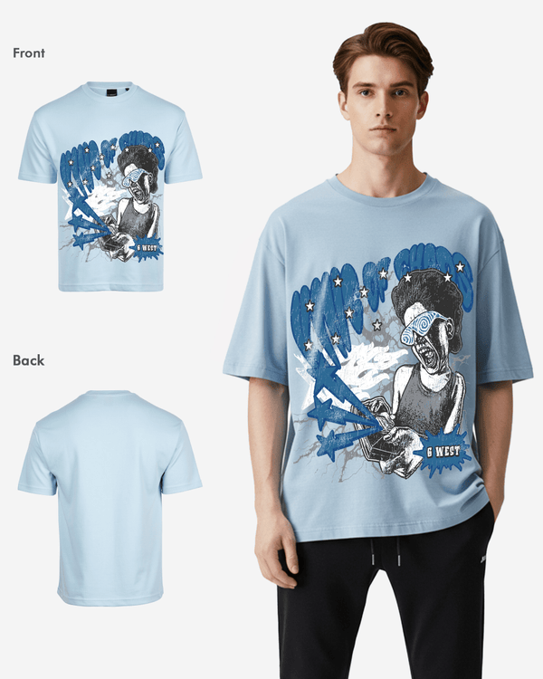 G West Oversized King Of Chaos T Shirt