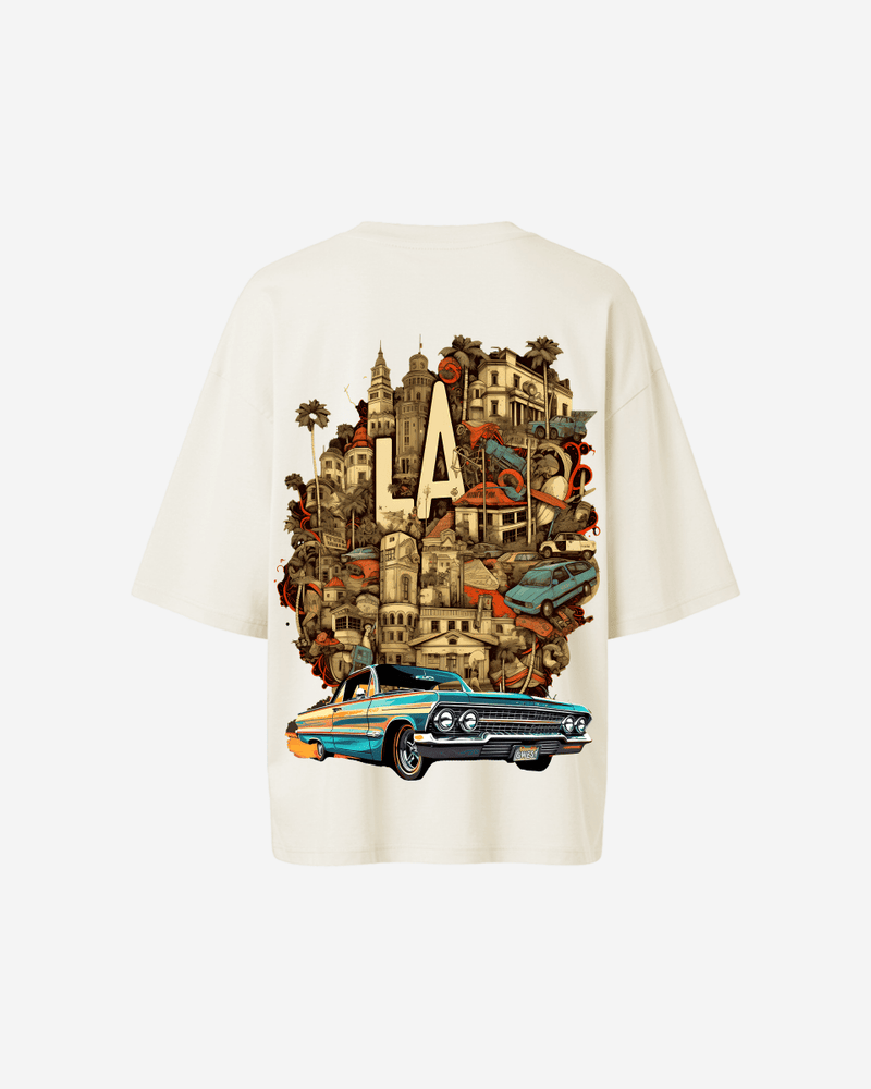 G West Oversized La Culture Tee -WOMEN