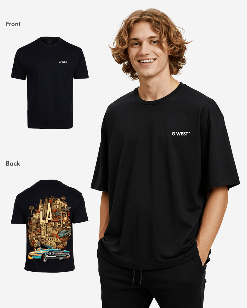 G West Oversized La Culture Tee