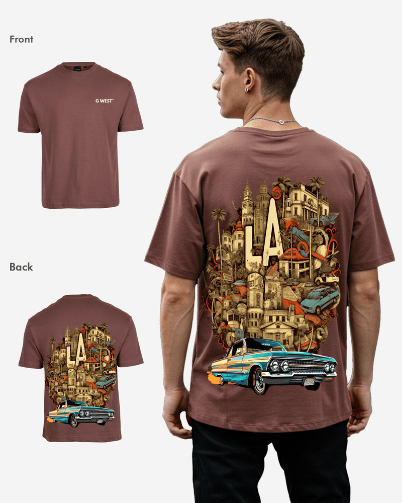 G West Oversized La Culture Tee