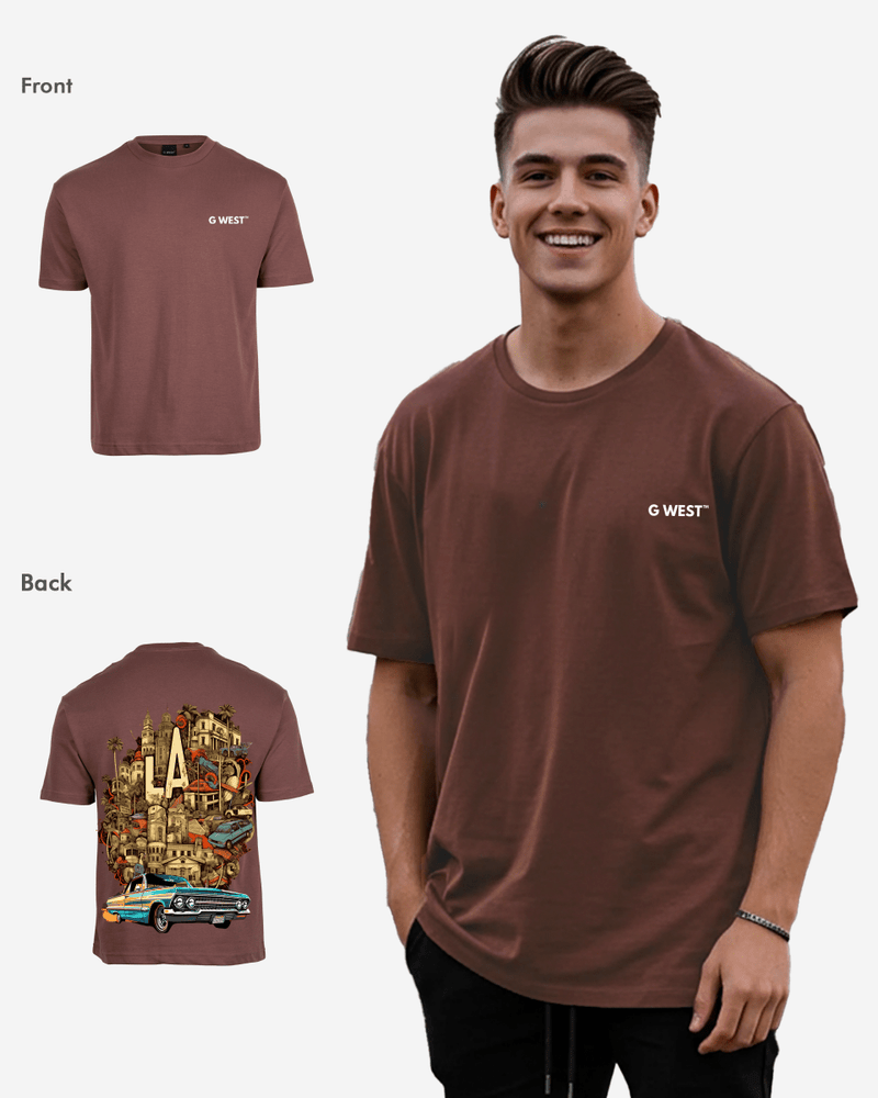 G West Oversized La Culture Tee