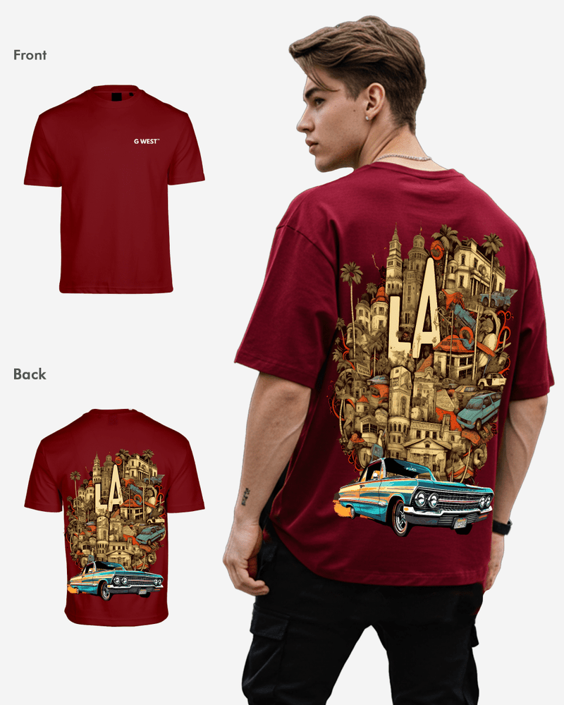 G West Oversized La Culture Tee