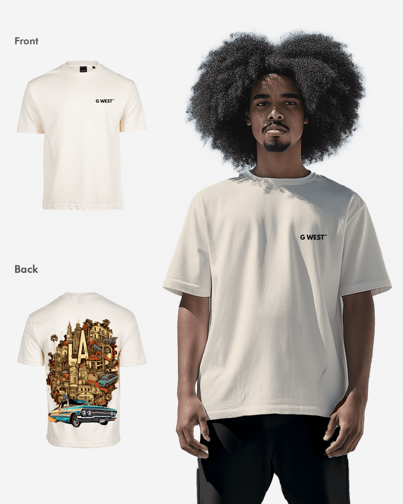 G West Oversized La Culture Tee