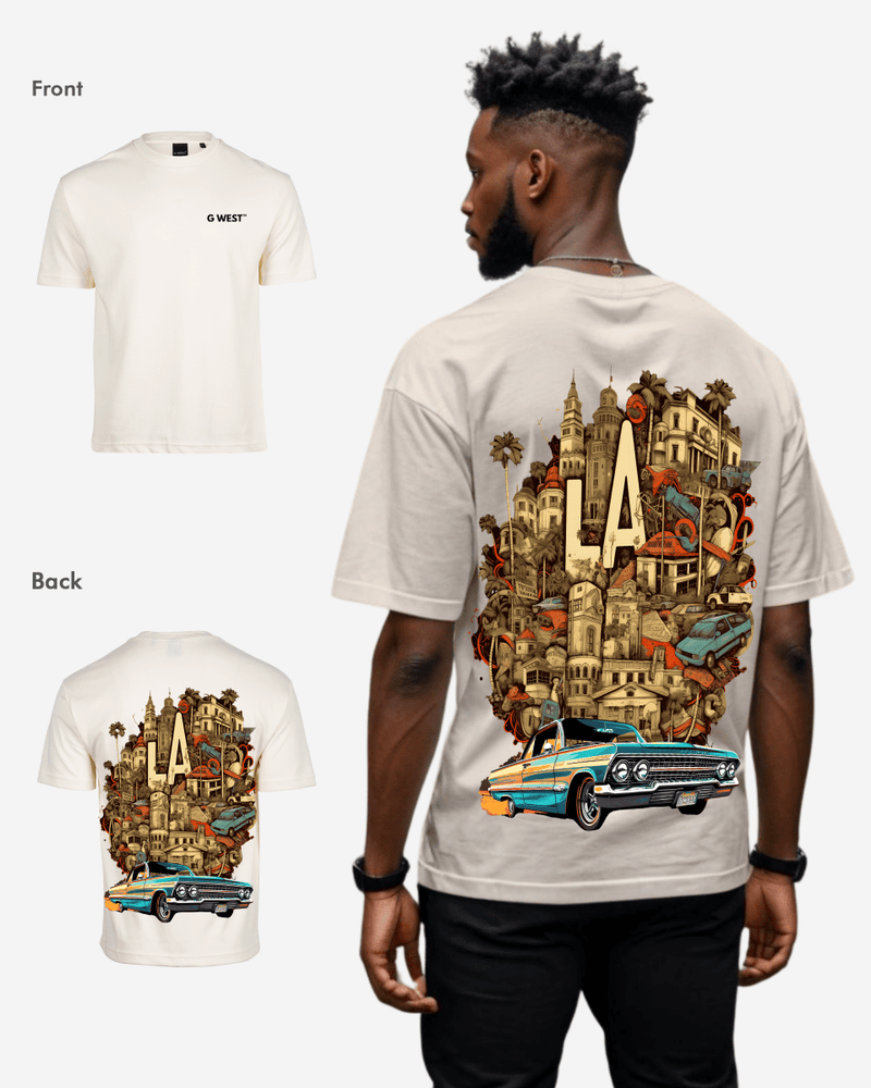 G West Oversized La Culture Tee