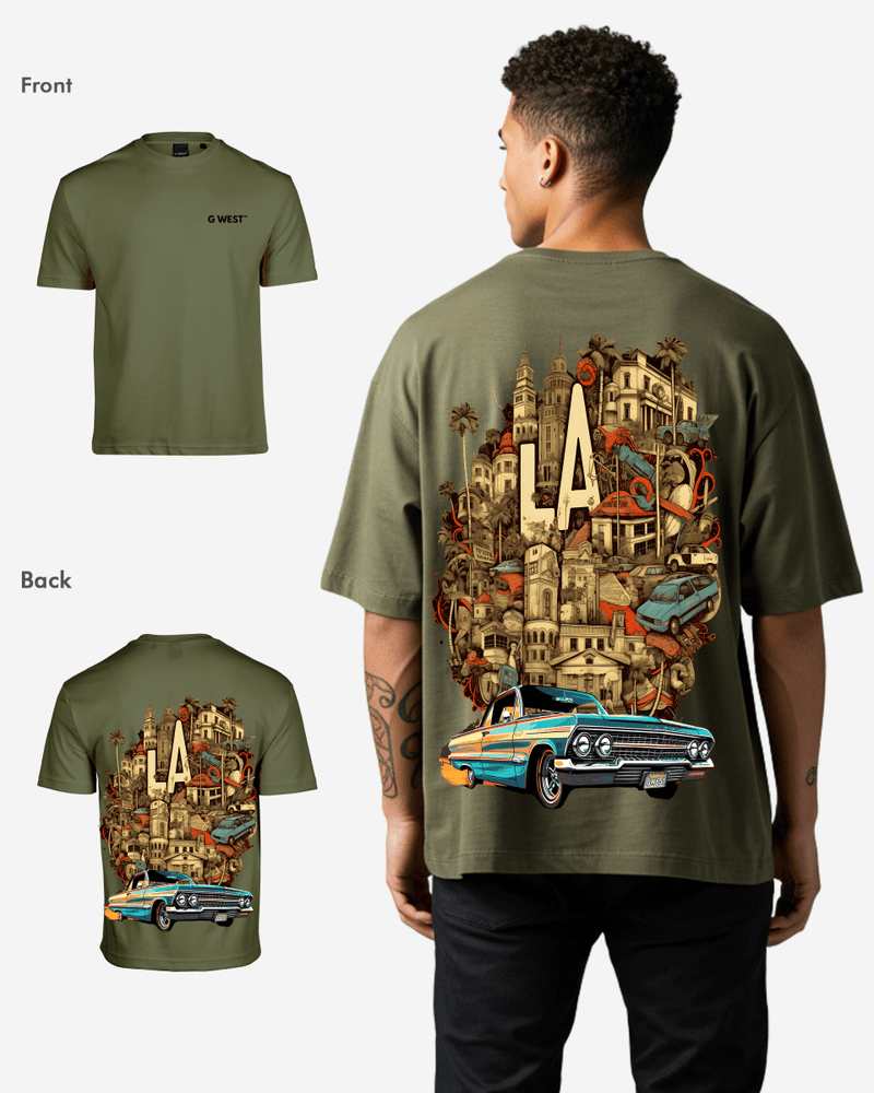G West Oversized La Culture Tee