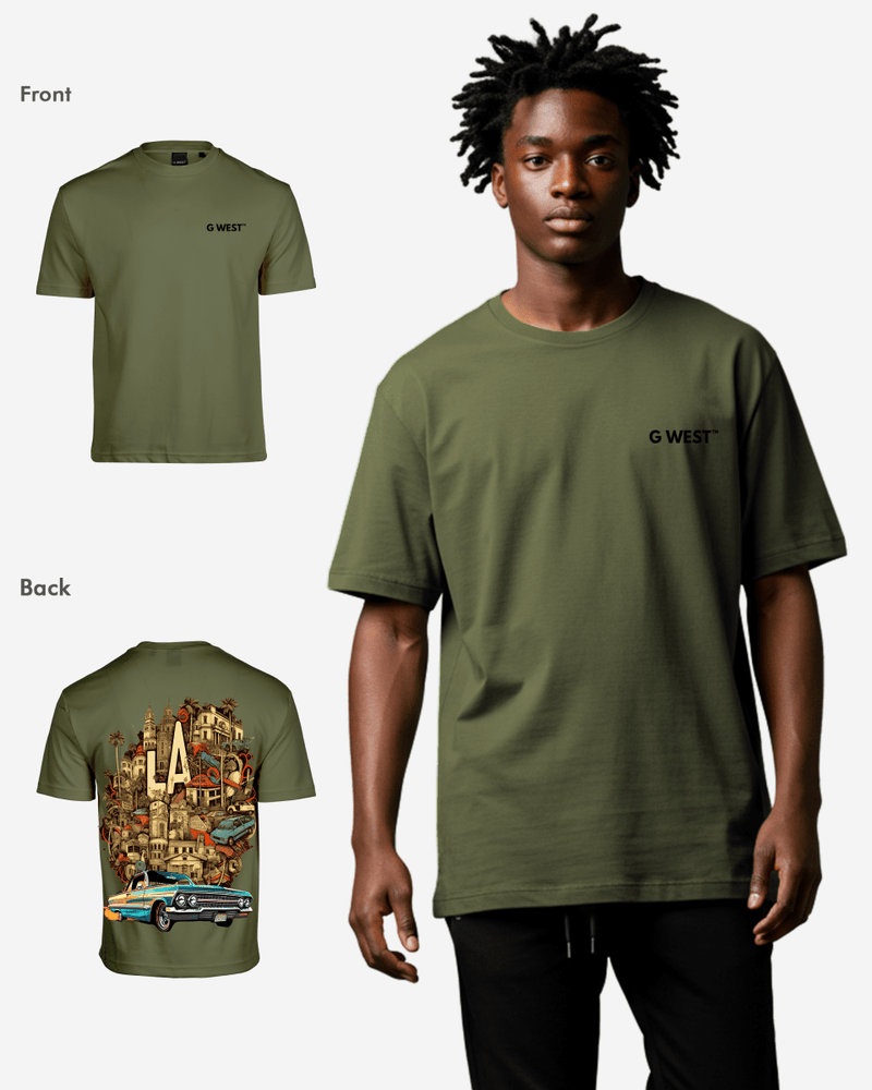 G West Oversized La Culture Tee
