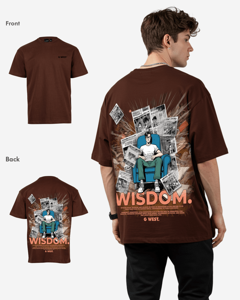 G West Oversized Library T Shirt