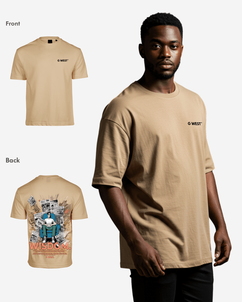 G West Oversized Library T Shirt