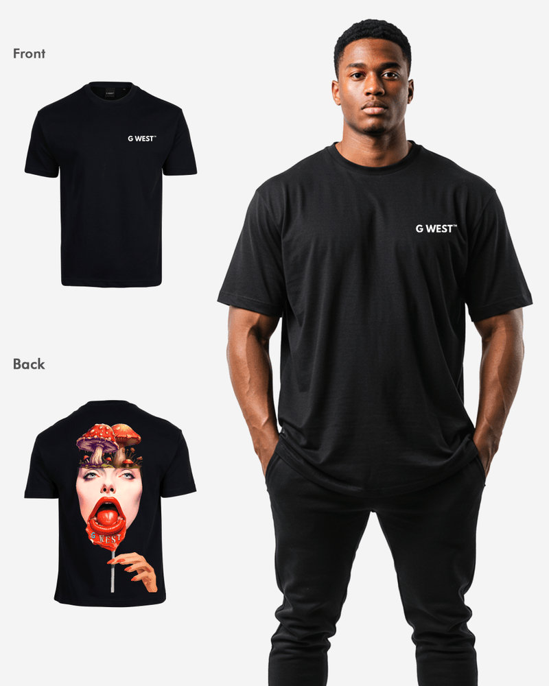 G West Oversized Lollipop Mushroom Oversized Tee