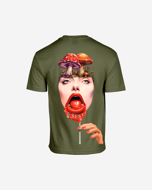 G West Oversized Lollipop Mushroom Oversized Tee