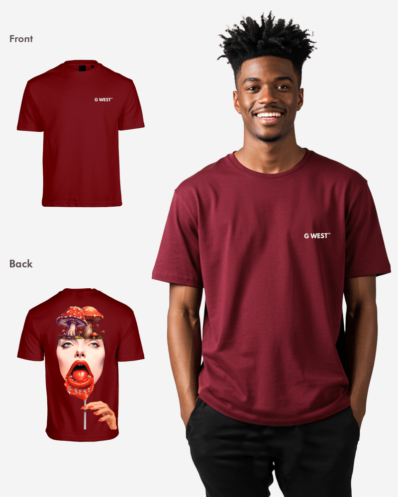 G West Oversized Lollipop Mushroom Oversized Tee