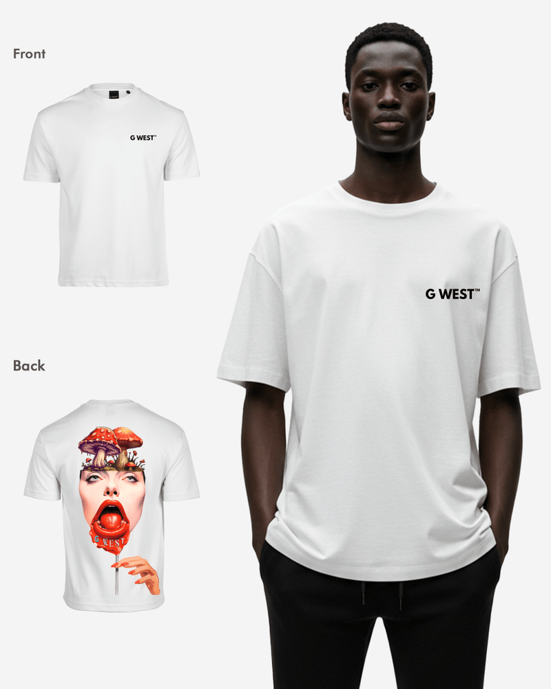G West Oversized Lollipop Mushroom Oversized Tee