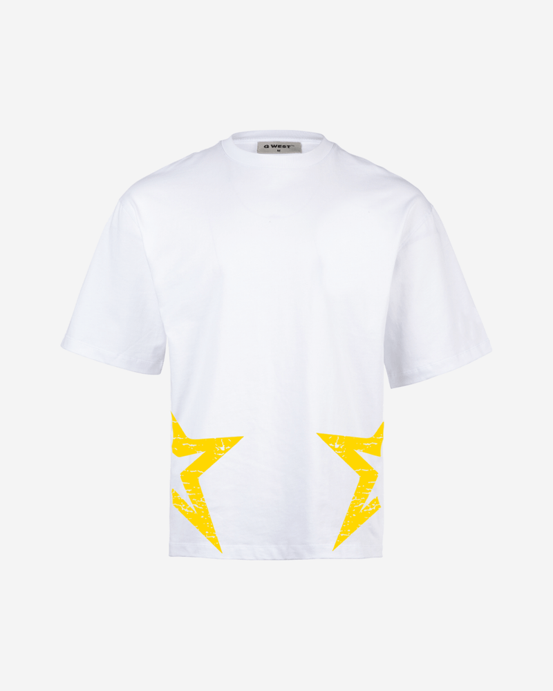 G West Oversized Louisiana Arch Logo Black Tee