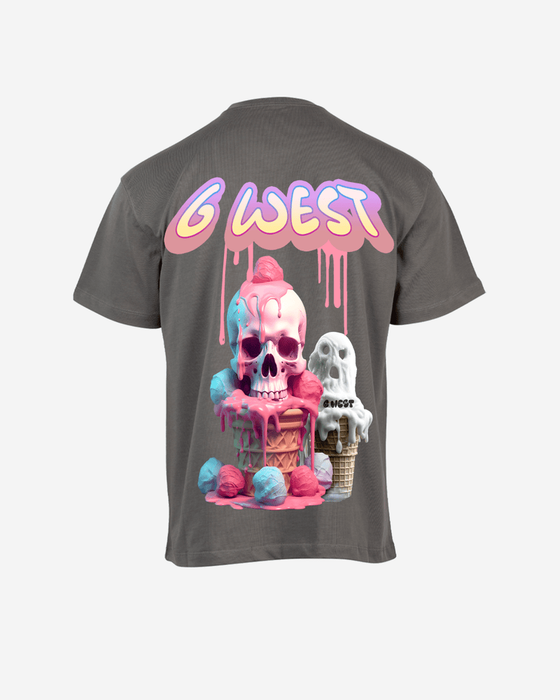 G West Oversized Melting Ice Cream Tee