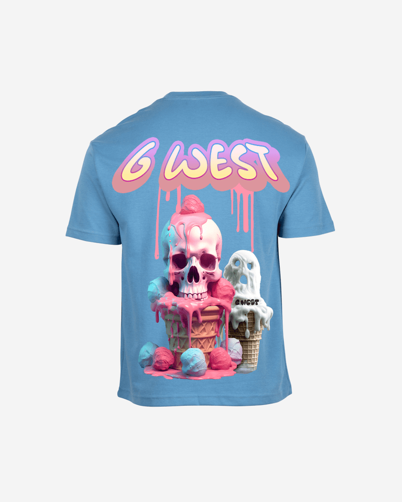 G West Oversized Melting Ice Cream Tee